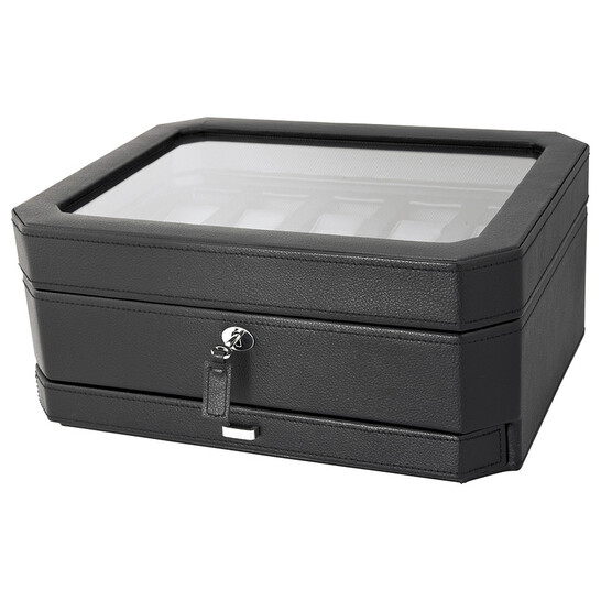 Wolf 10 Piece Watch Box with Drawer 4586029 098152718935