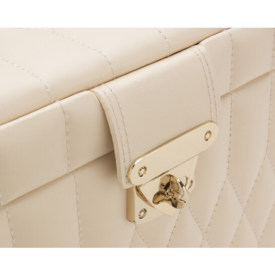 Wolf Caroline Large Ivory Jewelry Case 329653