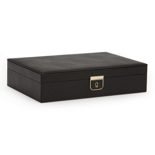 Wolf Palermo Medium Black Anthracite Jewelry Box 213202 - 546x546 Image #2