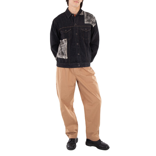 Yohji Yamamoto Panelled I-Denim Jacket, Brand Size 2 (Medium