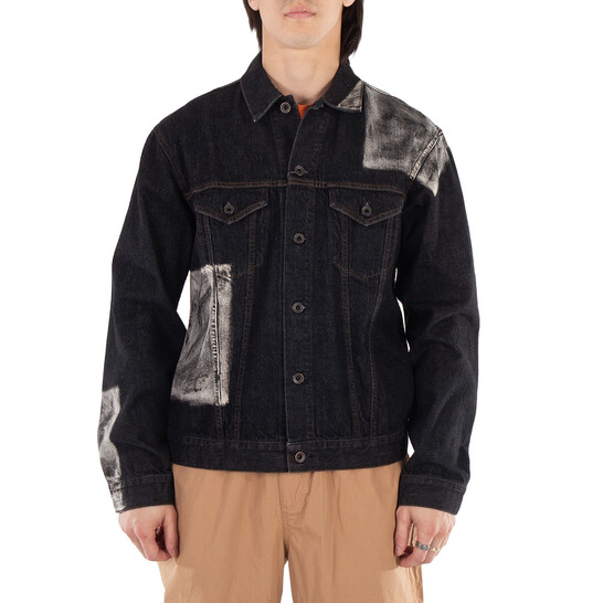 Yohji Yamamoto フェイクデニム 変形 薄ジャケット ライトアウター YOHJI YAMAMOTO（ヨウジヤマモト）中古・古着オンライン通販