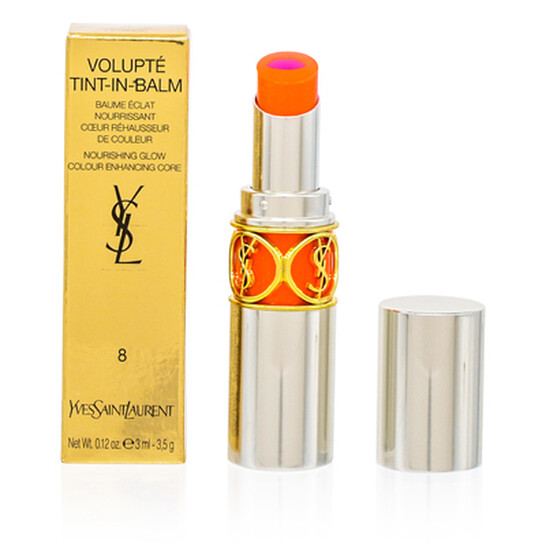 Ysl Volupte Tint-in-balm (8) Catch Me Orange Lipstick oz (4 ml)