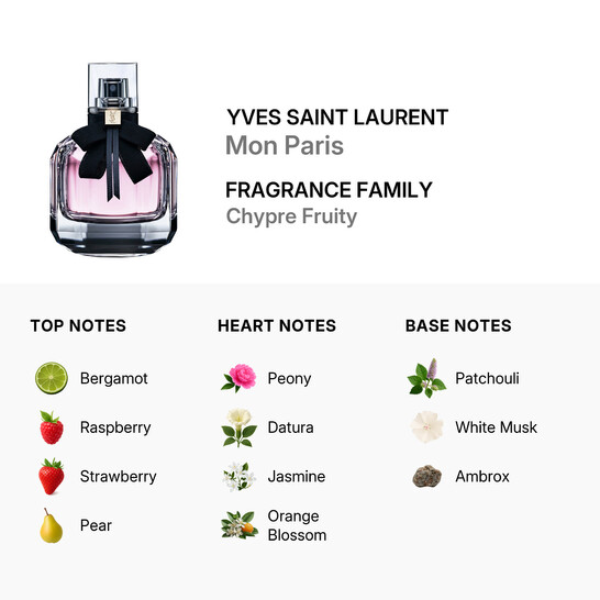 Yves Saint Laurent Ladies Mon Paris EDP Spray 3.0 oz (Tester