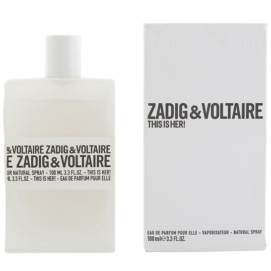 ZADIG & VOLTAIRE Zadig and Voltaire Ladies This is Her! EDP Spray 3.4 oz (100 ml)
