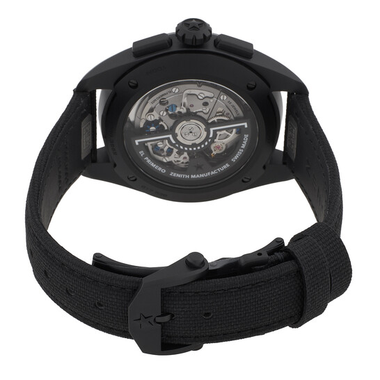 Zenith Big Date Flyback Chronograph Automatic Black Ceramic Dial