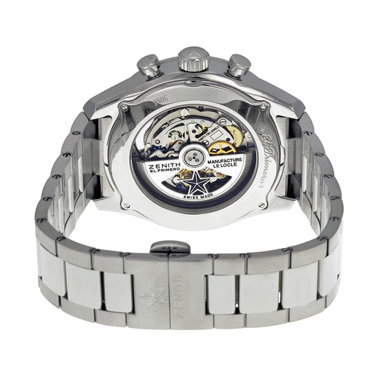 Zenith Chronomaster Helios Silver Dial Chronograph Stainless Steel Men's Watch 032160404702M2160 - 546x546 Image #3