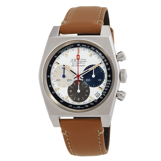 Zenith Chronomaster Revival El Primero A3817 Chronograph Automatic White  Dial Men's Watch