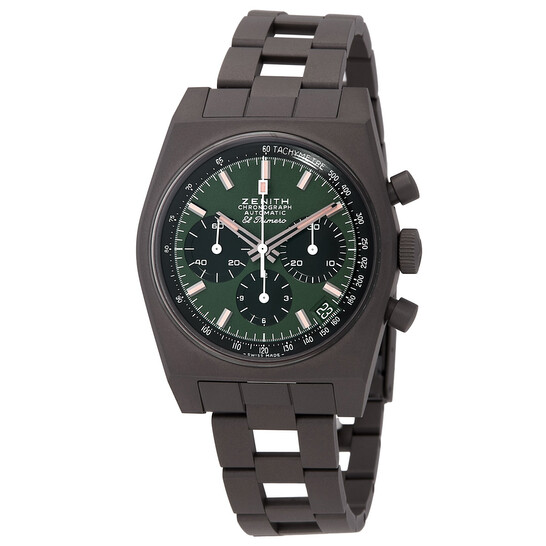 ベテラン Zenith Chronomaster Revival Safari Chronograph Automatic Green