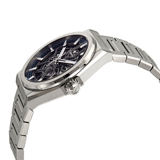 Zenith Defy Classic Automatic Skeletal Dial Titanium Men's Watch