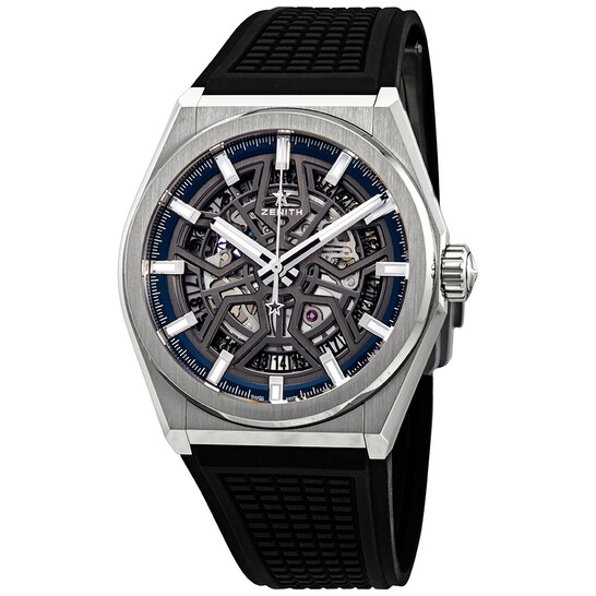 時計 Zenith Defy Classic Automatic Skeletal Dial Titanium Men's