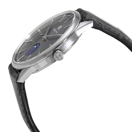 Zenith Elite Moonphase Automatic Grey Dial Men's Watch 03.3100.692