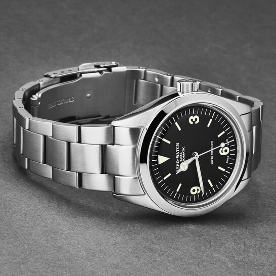 Zeno Super Precision Automatic Black Dial Men's Watch 6704-A1M