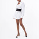 Alexander Wang Mini Cotton Shirt Dress, Size 4 - 70x70