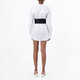 Alexander Wang Mini Cotton Shirt Dress, Size 4 - 70x70