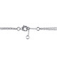 AMOUR Diamond Heartbeat Bracelet In Sterling Silver - 70x70