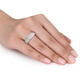 Amour 10K White Gold 1 CT TDW Diamond Ring - 70x70
