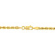 Amour 22 Inch Twist Rope Chain Necklace In 10K Yellow Gold (3 Mm ...
