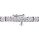 AMOUR 1/4 CT TW Diamond Tennis Bracelet In Sterling Silver - 70x70