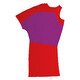 Atlein Ladies Purple One Sleeve Dress - 70x70