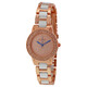 August Steiner Crystal Glitz Rose Gold-Tone and White Ceramic Ladies Watch AS8052RG - 70x70