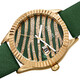 August Steiner Quartz Green and Gold Dial Ladies Watch AS8275GN - 70x70