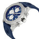 Breitling Colt Chronograph Automatic Blue Dial Blue Rubber Men's Watch A1338811-C914BLORT - 70x70