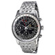 Breitling Montbrillant Datora Automatic Chronograph Black Dial Men's Watch A2133012-BB58SS - 70x70