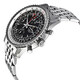 Breitling Montbrillant Datora Automatic Chronograph Black Dial Men's Watch A2133012-BB58SS - 70x70