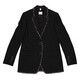 Burberry Black Sidon Ring-pierced Boxy Blazer - 70x70