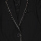Burberry Black Sidon Ring-pierced Boxy Blazer - 70x70