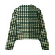 Burberry Houndstooth Cotton-Blend Cardigan - 70x70