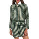 Burberry Houndstooth Cotton-Blend Cardigan - 70x70