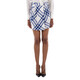 Burberry Pleat Detail Check Wool Mini Skirt - 70x70