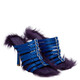 Burberry Satin Feather Square Toe Sandals - 70x70