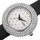 Burgi Ladies Argyle Dial Swarovski Crystal Glamor Strap Watch - 70x70
