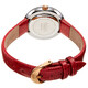 Burgi Quartz Diamond Red Dial Ladies Watch BUR265RD - 70x70