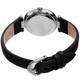 Burgi Quartz White Dial Black Leather Ladies Watch BUR251BK - 70x70