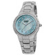 Burgi Blue Mother of Pearl Diamond Dial Ladies Watch BUR093BU - 70x70