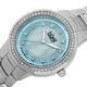 Burgi Blue Mother of Pearl Diamond Dial Ladies Watch BUR093BU - 70x70
