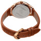 Burgi Crystal White Dial Brown Leather Ladies Watch BUR239BR - 70x70