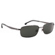 Carrera Green Rectangular Men's Sunglasses CARRERA 8043/S 0R80/QT 56 - 70x70