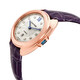 Cartier Cle 18kt Rose Gold Automatic Flinque Sunray Dial Ladies Watch WJCL0031 - 70x70