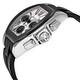 Cartier Roadster Chronograph Silver Dial Black Rubber Automatic Men's Watch W6206020 - 70x70