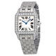 Cartier Santos Demoiselle 18kt White Gold Diamond Large Ladies Watch WF9004Y8 - 70x70
