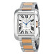 Cartier Tank Anglaise Large Automatic Rose Gold and Steel Ladies Watch W5310037 - 70x70