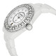Chanel J12 Diamond Bezel White Ceramic Unisex Watch H2430 - 70x70