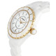 Chanel J12 White Ceramic Diamond Unisex Watch H2180 - 70x70