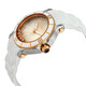Chopard Happy Sport Silvertone Guilloche Dial Ladies Watch 278551-6002 - 70x70