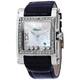 Chopard Happy Sport Square Mother of Pearl Dial Blue Leather Ladies Watch 28/8448-2001 - 70x70