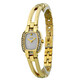 Citizen Silhouette Eco-Drive White Dial Gold-Tone Stainless Steel Ladies Watch EW9932-51A - 70x70